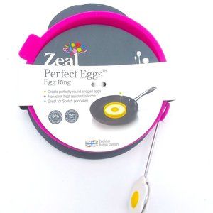 Zeal Perfect Eggs - Silicone Egg / Pancake Ring with Handle